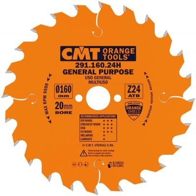 CMT ZAAGBLAD LANGS&KOPS D=160 AS=20 Z=24