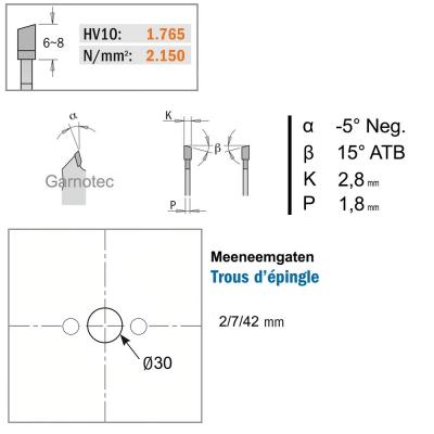 CMT ZAAGBLAD LANGS&KOPS D=216 AS=30 Z=48