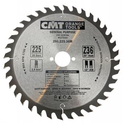 CMT ZAAGBLAD LANGS&KOPS D=225 AS=30 Z=36