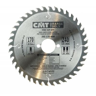 CMT ZAAGBLAD KOPS D=170 AS=30 Z=40 15º