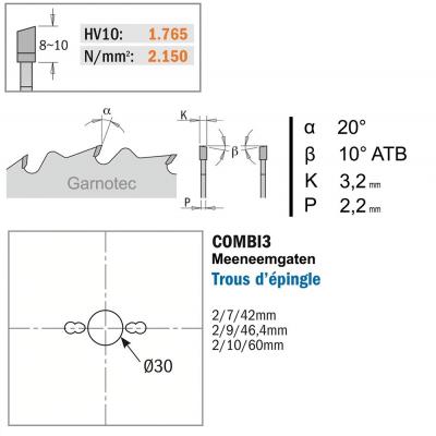 CMT ZAAGBLAD D300 AS30 Z24 20º