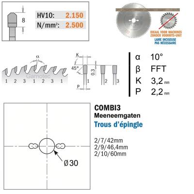 CMT ZAAGBLAD D=300 AS=30 Z=96 10º