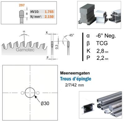 CMT ZAAGBLAD ALU&TRESPA D=216 AS=30 Z=64