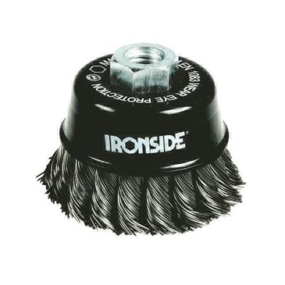 BROSSE COUPE ACIER TORSADE D100MM M14 IR