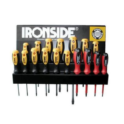 SET 17 TOURNEVIS S/ETAGERE METALLIQUE IR