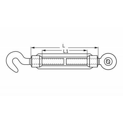 KABELSPANNER O+H GALVA 3/8 (10MM)