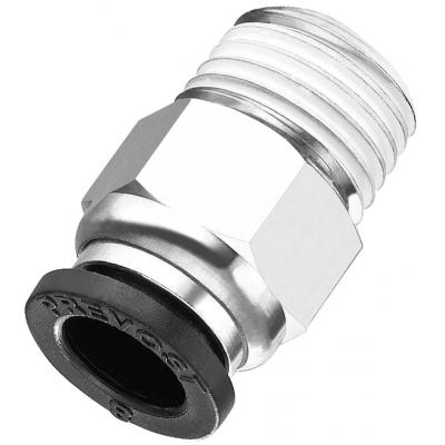 PREVOST RACCORD DROIT MÂLE CONIQUE 10MMX1/4 2PCS