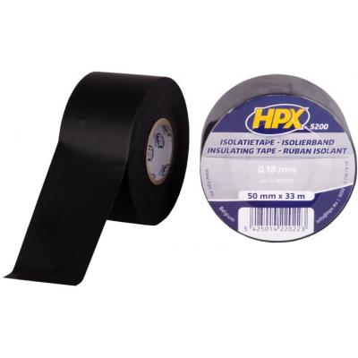 HPX ISOLATIETAPE 5200 50MMX33M ZWART