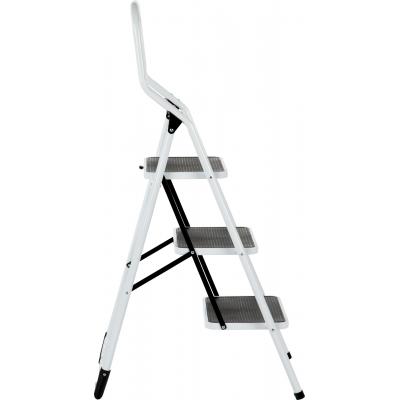 HUISHOUDLADDER BIG STEP 3TR WIT