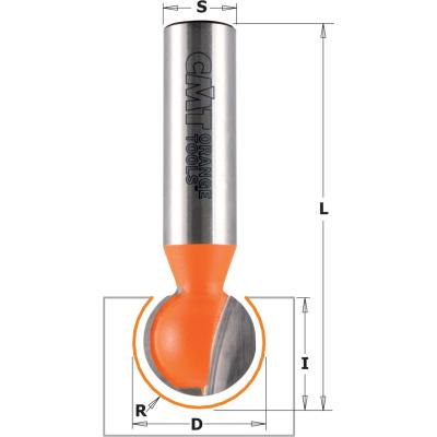 KOGELFREES HW S=8MM D=15.88 I=14.2 L=60