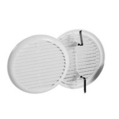 LUCHTROOSTER ROND MET KLEMVEREN 125MM