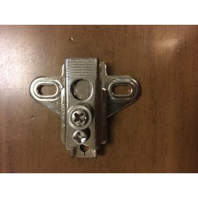 MONTAGEPLAAT 0MM REGELBAAR INOX