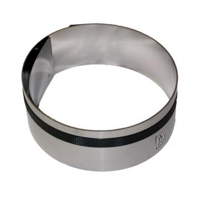 SOLID BEHANGERSLAT/CHAPE 2M INOX