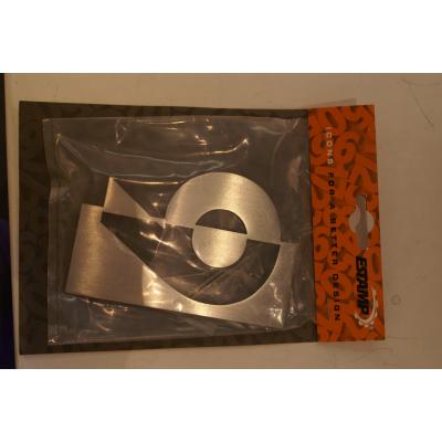 HUISNUMMER INOX 125MM. 9 058994