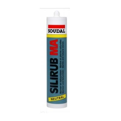 SOUDAL SILIRUB MA WIT 310ML