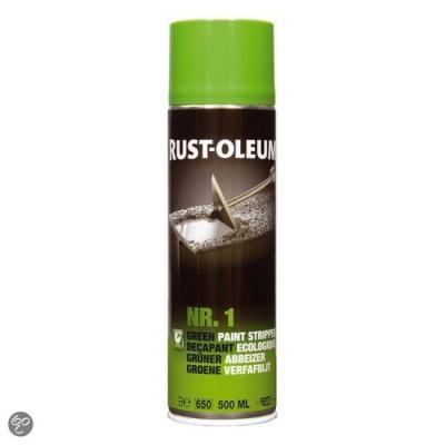 RUST-OLEUM GROENE VERFAFBIJT 500ML 2925