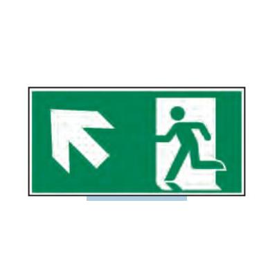 PICTOGRAM 15X30CM. NOODUITG. BOVEN LINKS