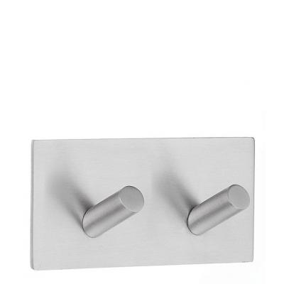KAPSTOK 2 OPENSTAANDE HAKEN INOX