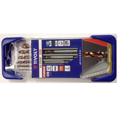 IJZERBORENSET FURIUS 6ST. 2-8/1MM