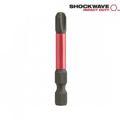 MILWAUKEE SHOCKWAVE BITS PZ3 50MM 1ST.