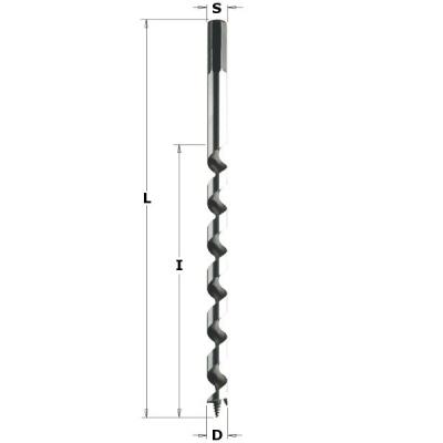 CMT MECHE AUGER DROITE 10MM 170/230MM