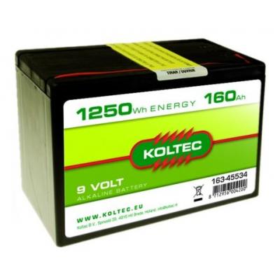 KOLTEC ALKALINE BATT. 9VOLT-1250WH.