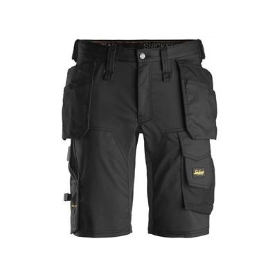 SNICKERS SHORT 6141 STRETCH ZWART C48