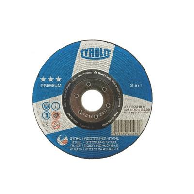 TYROLIT AFBRAAMSCHIJF 2IN1 125X7 PREM***
