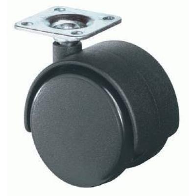 ZWENKWIEL DUBBEL+PLAAT ZW. 50MM. 40KG.