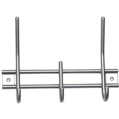 KAPSTOKHAAK 2+1-HAAK INOX 2171.3.46