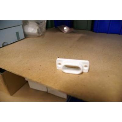 BUISHOUDER OVAAL PVC WIT AC02700