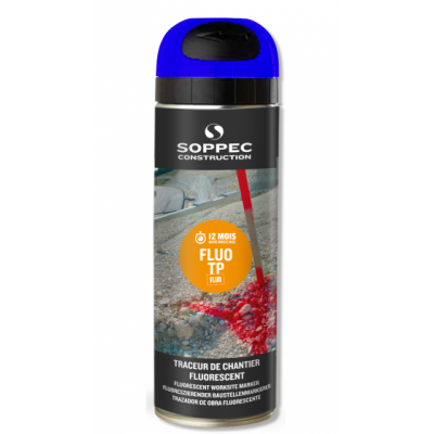 SOPPEC SPUITBUS FLUO TP BLAUW 500ML