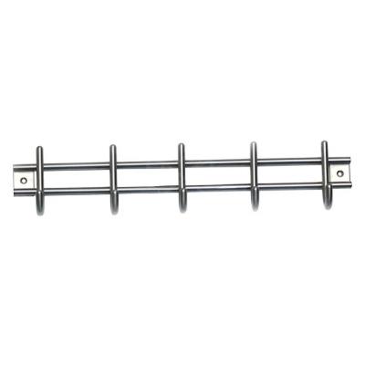 KAPSTOKHAAK 5-HAKEN INOX 380X80 2170/5