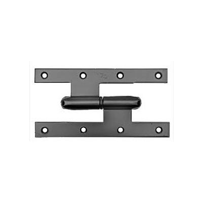 MONIN Paumelle forte type belge A.R Noir 140X80MM gauche