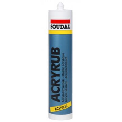 SOUDAL ACRYRUB GRIJS 310ML