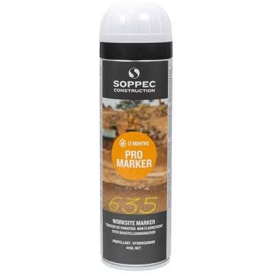 SOPPEC SPUITBUS PRO MARKER WIT 500ML