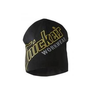 Bonnet coton logo Noir - One size