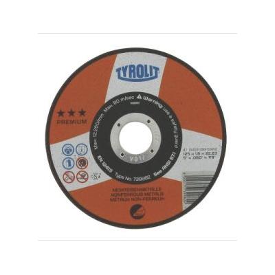 TYROLIT SNIJSCHIJF ALU 125X1.6MM PREM***