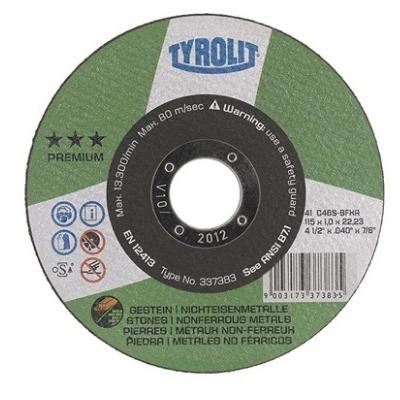 TYROLIT SNIJSCHIJF STEEN 125X1MM PREM***