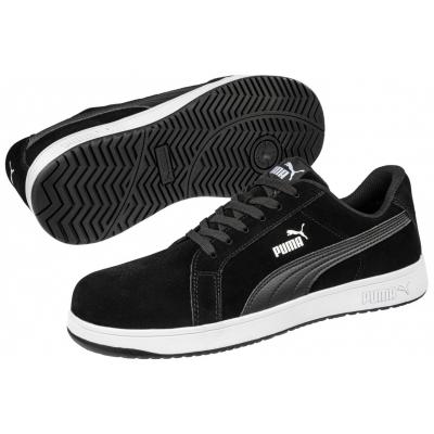PUMA CHAUSSURE ICONIC SUEDE BLACK LOW 45