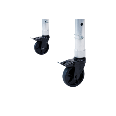 SOLIDE échafaudage pliant kit de base 6 échelons sans trappe 0,75 x 1,85M