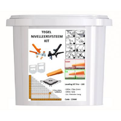 FIXLEVEL KIT 2MM - 100STUKS