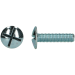 PLATBOLKOPSCHROEF DUBBELE GLEUF M5X40