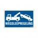 PICTOGRAM 330X200 WAGEN WEGSLEPEN