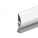 DORPELPROFIEL INOX 40X8X1000