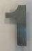 HUISNUMMER INOX TONIC 75 MM. 1
