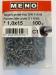 NAGELS PLATTE KOP DIN 1151B 1X15 100G