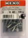 SCHALIENAGEL EBK D1160B 3X40 VZN 100G