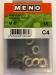 VEERRING DIN 127B M 6 A2/BLISTER 15ST