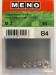 ZESKANTMOER A2-70 DIN934 M3/BLISTER 10ST